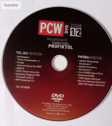 Pc World 2008.12 DVD