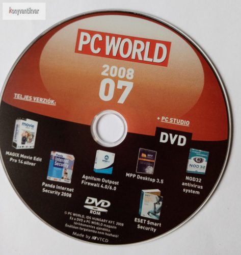 Pc World 2008.07 DVD