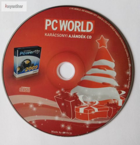 Pc World 2008. karácsonyi ajándék Cd