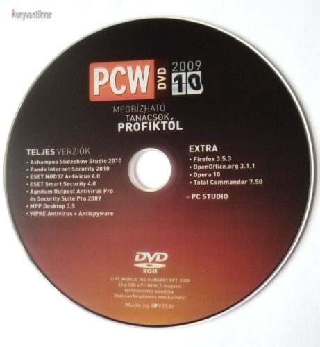 Pc World 2009.10 DVD