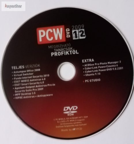 Pc World 2009.12 DVD