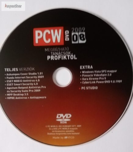 Pc World 2009.08 DVD