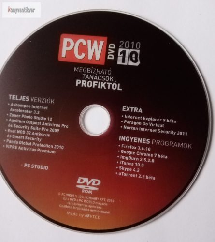 Pc World 2010.10 DVD