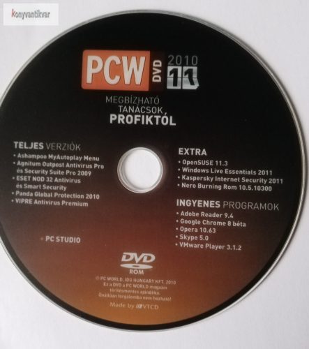 Pc World 2010.11 DVD