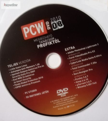 Pc World 2010.08 DVD