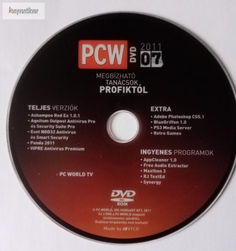 Pc World 2011.07 DVD