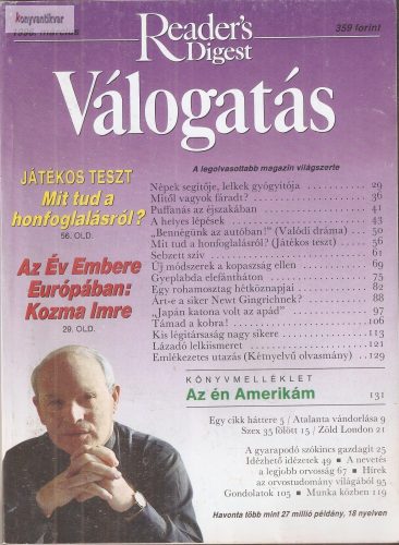 Reader's Digest Válogatás 1996. március